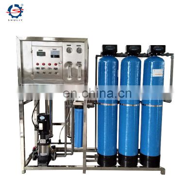 Beverage industry drinking pure distill mineral water treatment machinery ro plant lake river well water purification system