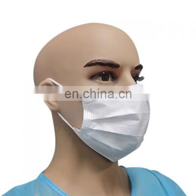CE ISO Surgical Medical disposable face mask 3 layers type iir non woven medical masks
