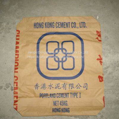 PP valve bag 20kg 25kg 50kg for cement mortar putty powder