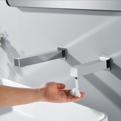 Wall mounted automatic induction soap dispenser