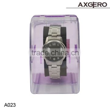 New style Luxury hanging Clear plastic watch packaging box