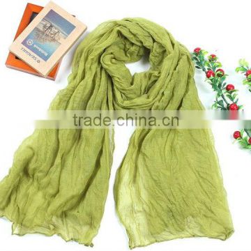 Yiwu Wholesale Solid Color Scarf Shawl