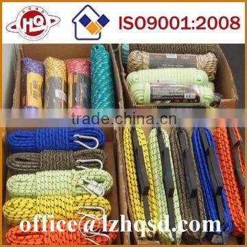 braided rope type and PP multifilament material braid rope