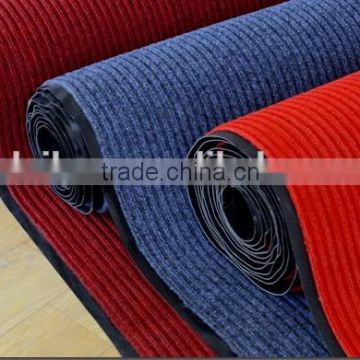 double stripe pvc carpet used for doormat 40*60cm