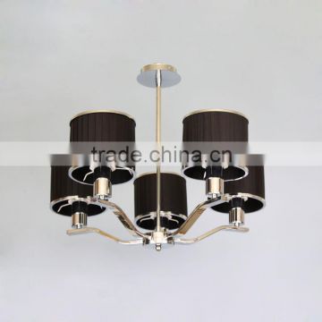 contemporaneityHIGH QUALITY fixtures FABRIC chandeliers candle K9 Crystal lamp L1218-5