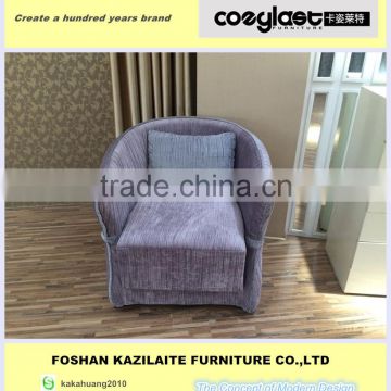 Purple single sofa chair