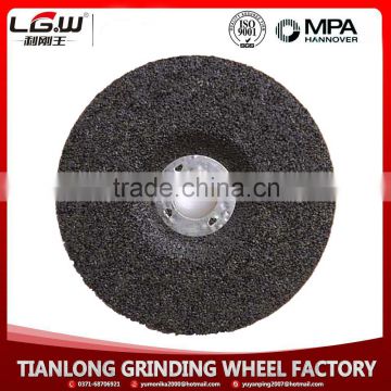 H134 T27-100X6X16mm good quality black/red grinding wheel for metal/inox