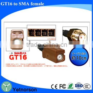 hot sale RF cable with SMA female to GT16 10 rg174 cable in Japan market