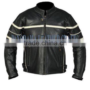 motorcycle leather jacket/BIKER MOTORCYCLE LEATHER JACKET