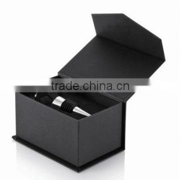 crystal wine stopper with high quality box