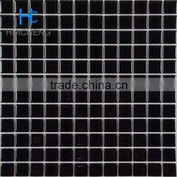 China new design cheap pure black mosaic for export