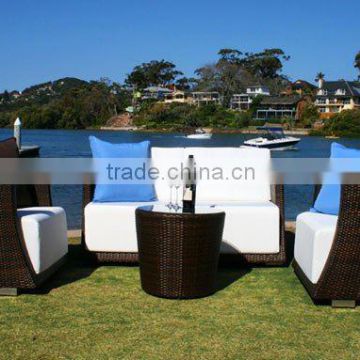 Wicker Sofa sets 4 pcs - Garden Patio Furniture