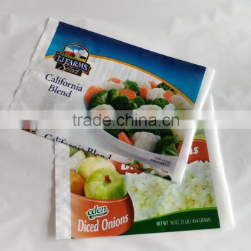 454g Frozen Mix Vegetable Packaging Bag