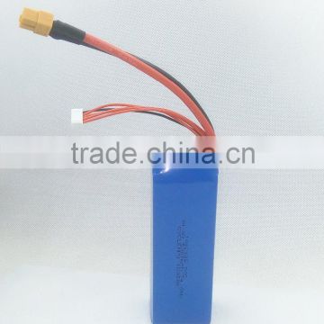 lithium polymer battery 14.8v 5000MAH 50C China uav airplane 3.7v rc helicopter battery 120 mah with high discharge rate