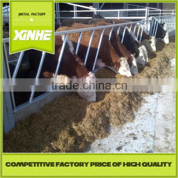 Good fast supplier cattle panels diagonal feeder barriers for cow equipment