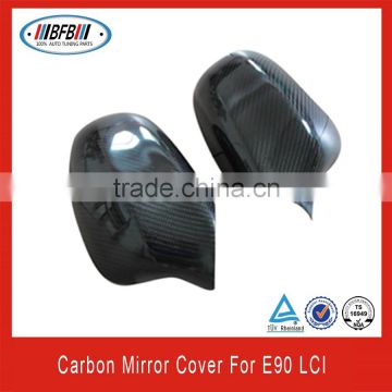 Rear View mirror carbon fiber side mirrors cover for e90