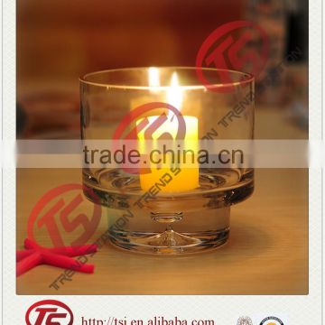 2014 Hot Selling Original And Unique Glass Candle Holder