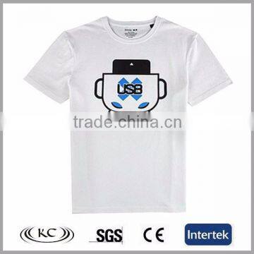 new wholesale new man white cotton latest design tshirts