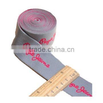 Jacquard elastic webbing belt
