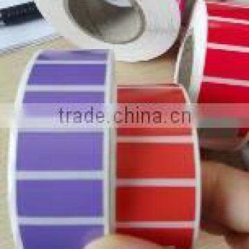 Paper sticker label can be customized cheap round paper label sticker in rolls