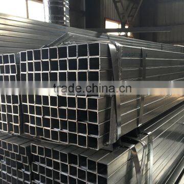 china supplier Pre-galvanized / gi square pipe hollow steel tube