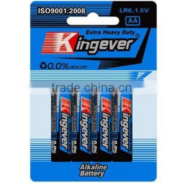 manufacturer with high quality alkaline battery LR6