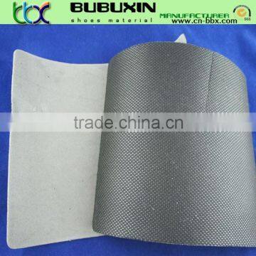 Shoe material nylon cambrelle lamilate black goma eva foam