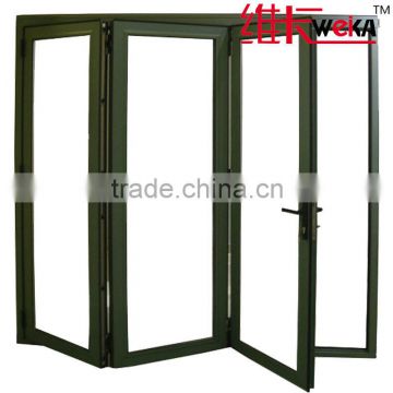 new style quality pvc glass folding door