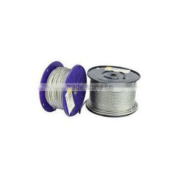 pve, PE, nylon coated wire steel rope