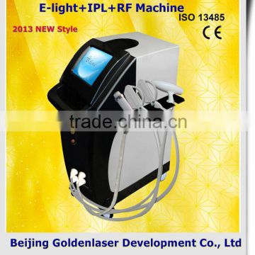 Permanent 2013 Exporter E-light+IPL+RF Machine Elite Epilation Beard Machine Weight Loss Diode Laser 808 Nm