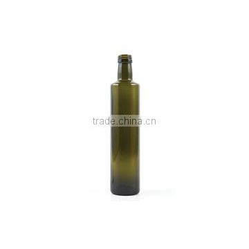 500ml dark green glass bottle for cooking oil