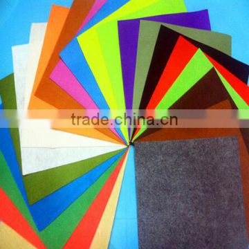 15111415 factory directly selling abundant colors 1mm thick felt sheet. for diy kit felt sheet