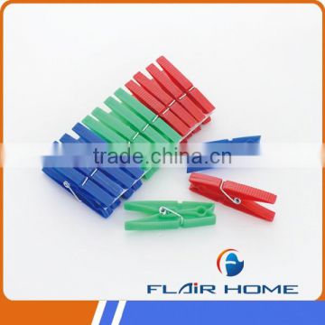 plastic clips for clothes / small clothes pegs/ plastic clothes clips XY0602