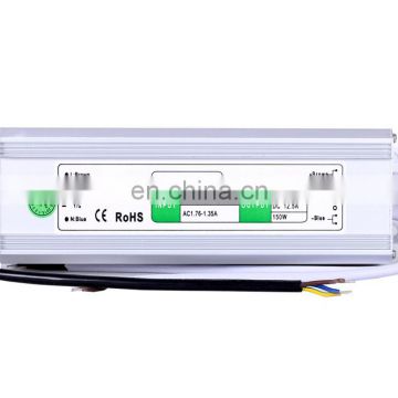 AC DC Led Strip 12V 12.5A Waterproof LED Switching Power CE Certificate