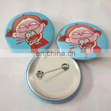Made in China high quality OEM tin pin button badge for sale