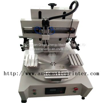 small screen printing machine with 4 conveyor