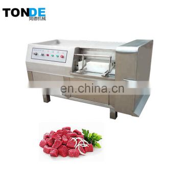 automatic meat dicer machine for chicken/fresh meat cube dicer machine