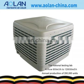 Industrial evaporator air unit cooler roof mounted evaporative air cooler air cooler swing motor