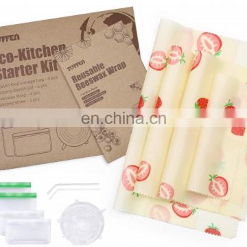 Eco friendly Kitchen Sealed Food Preservation Bags for Vegetable and fruit, Reusable Food Storage Bags