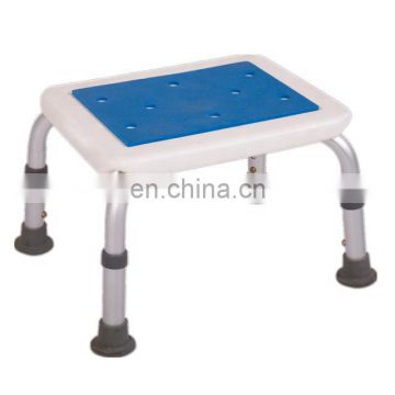 HDPE handicapped pregnancy rectangular bath seat aid rotating shower stool