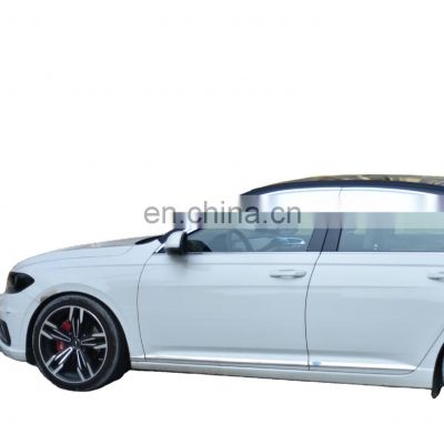 Chrome door visor side window deflector shade sun rain shield silver strips guard for Volkswagen lavida