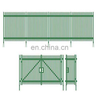 HIGH SECURITY STEEL PALISADE FENCING