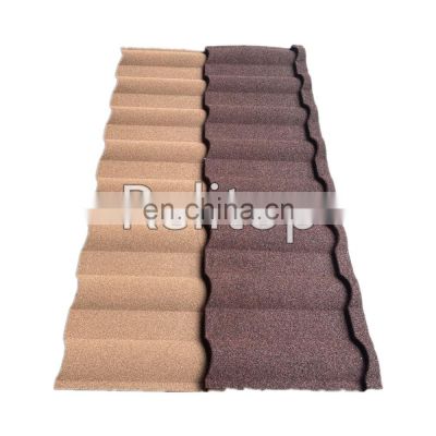 Stone Coated Metal Roofing Milano 0.35 0.4 0.5mm SGLC Roofing Sheet With Colorful Sands Coated Dropshipping Niche Products