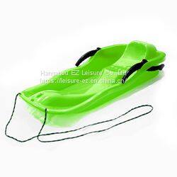Portable and Fancy Plastic Snow Sled for Grass and Sand