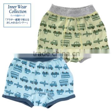 100% cotton infant products high quality boxers underwear pants for baby kids toddler child boy inner wholesale cute car pattern