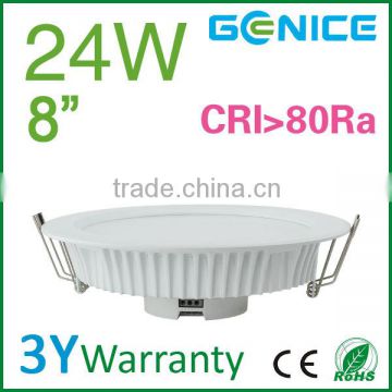Shenzhen led downlight aluminum housing 24w led downlight with CE ROHS