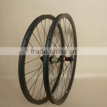 26er wheels carbon mountain wheels 23.5mm depth 24mm width rims with Novatec D711/712 disc brake hubs
