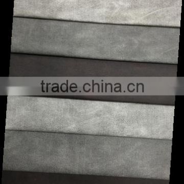 Suede Fabric/Sofa fabric/ Weft Suede Fabric With Kniting Backing/Foil suede fabric