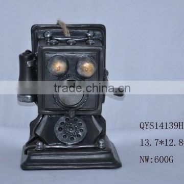 Resion handmade funny telephone bird house for your yard