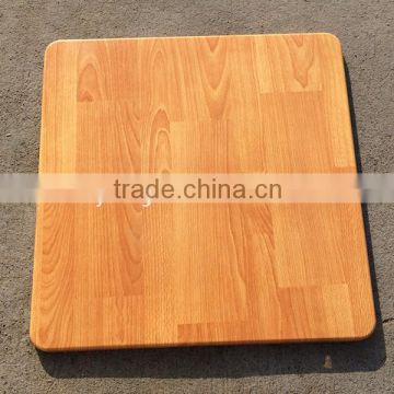 Square wooden dinner table, verzalit table top for sale, laminate table top